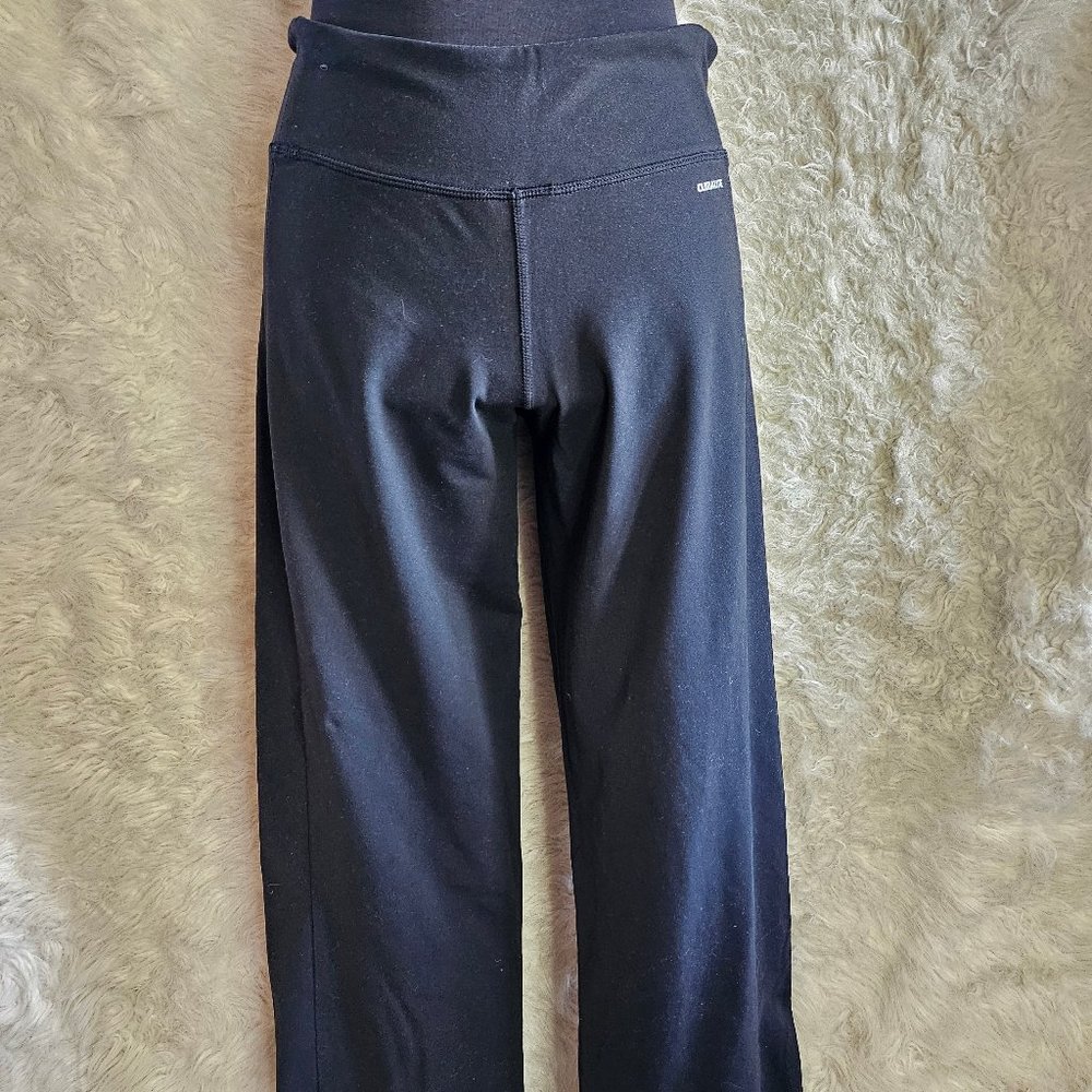 Adidas Climalite Women's Black Athletic Groove Pants Size M